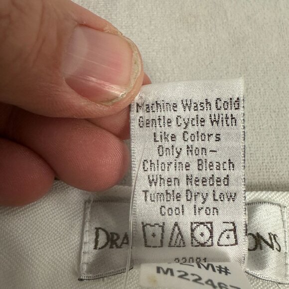 Drapers & Damons Womens White Polyester Pants Size 20W - Picture 4 of 6